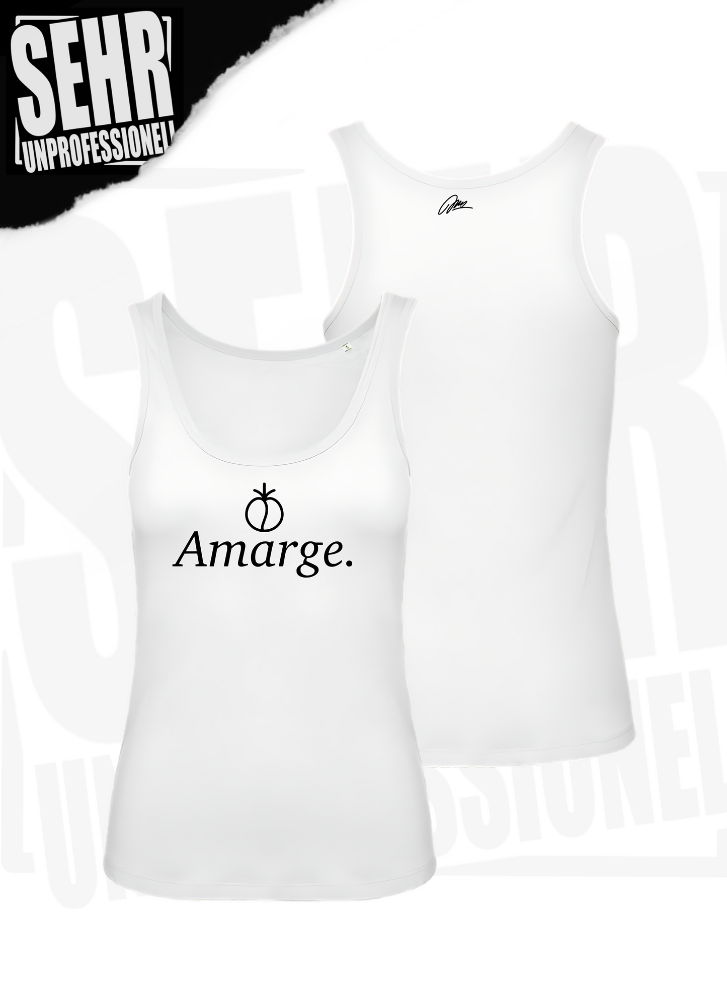 "Amarge." Man- & Ladies-Tanktop