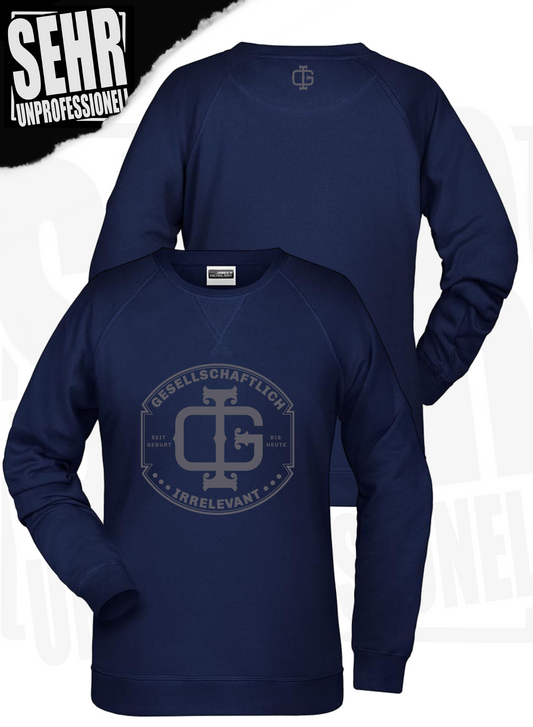 "Gesellschaftlich Irrelevant" Ladies Sweater