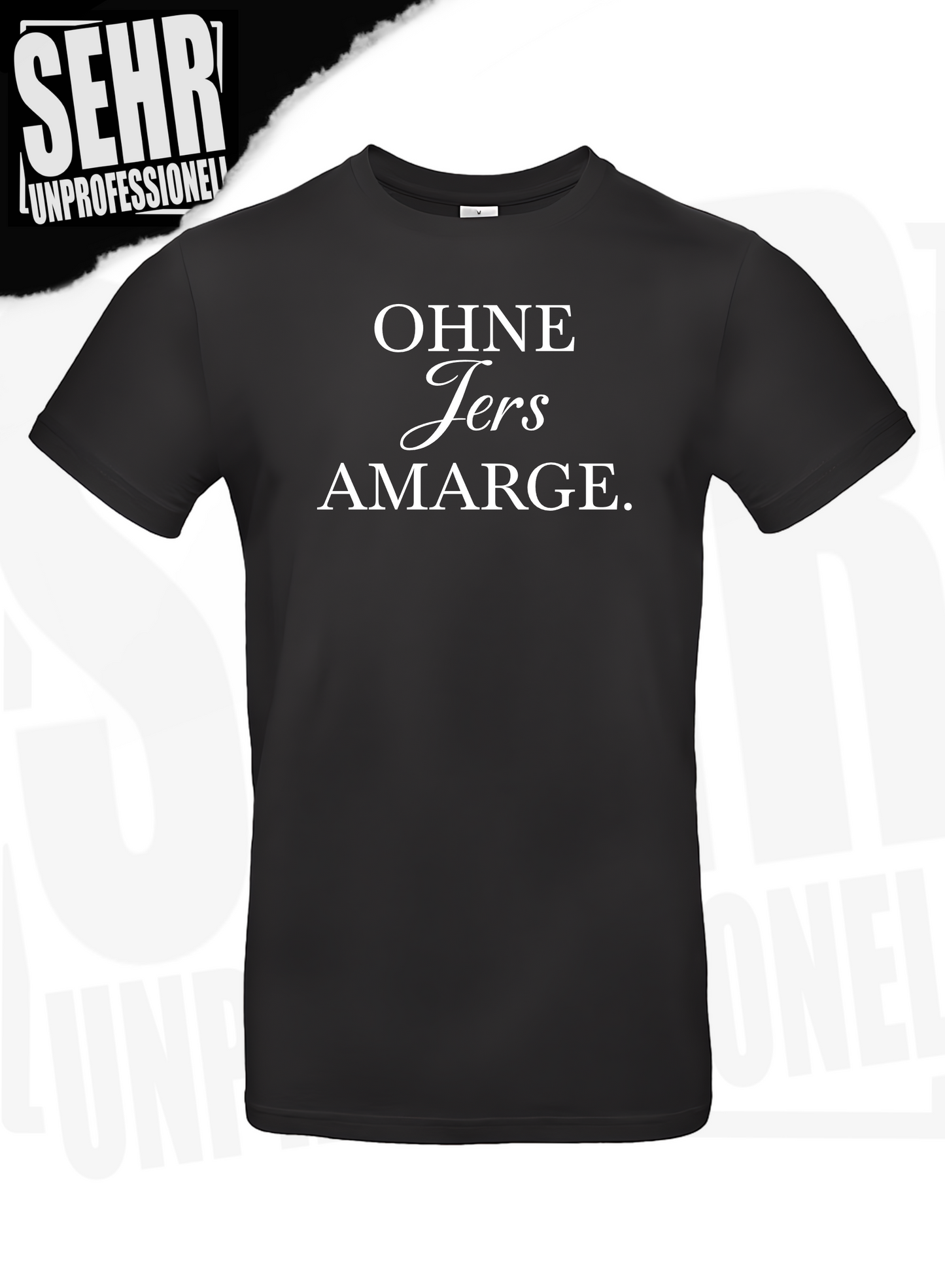 "OHNE X Amarge." Regular- & Ladies-Shirt