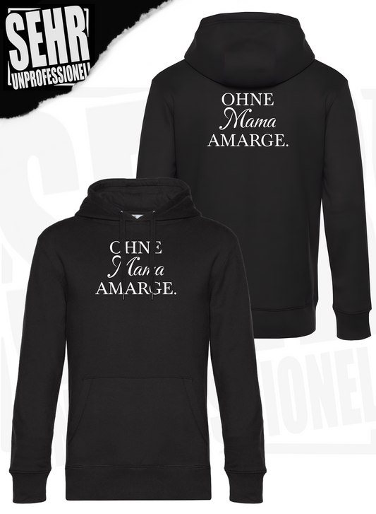 "OHNE X Amarge." Regular- & Ladies-Hoodie