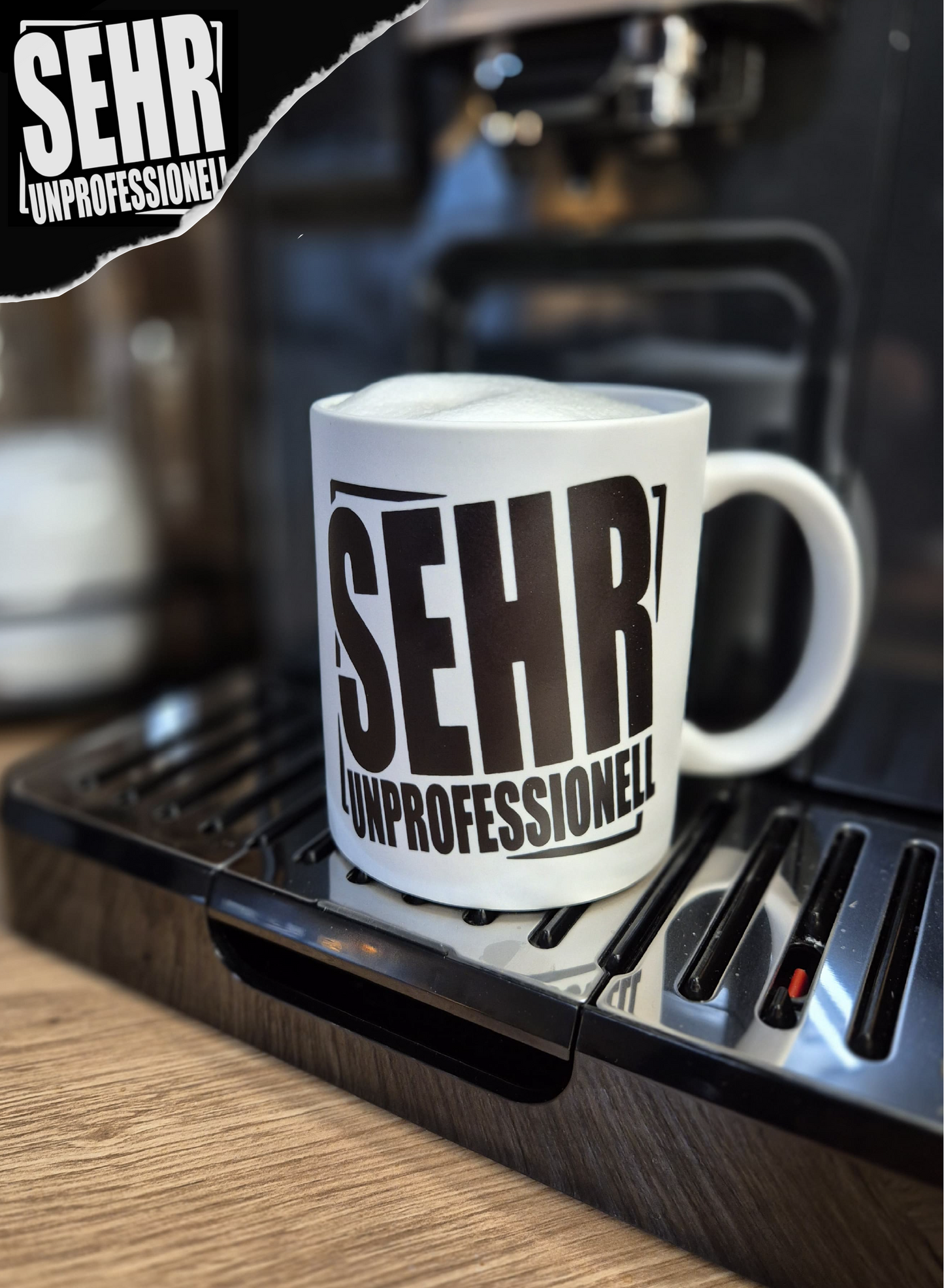 Sehr Unprofessionell Tasse in matt