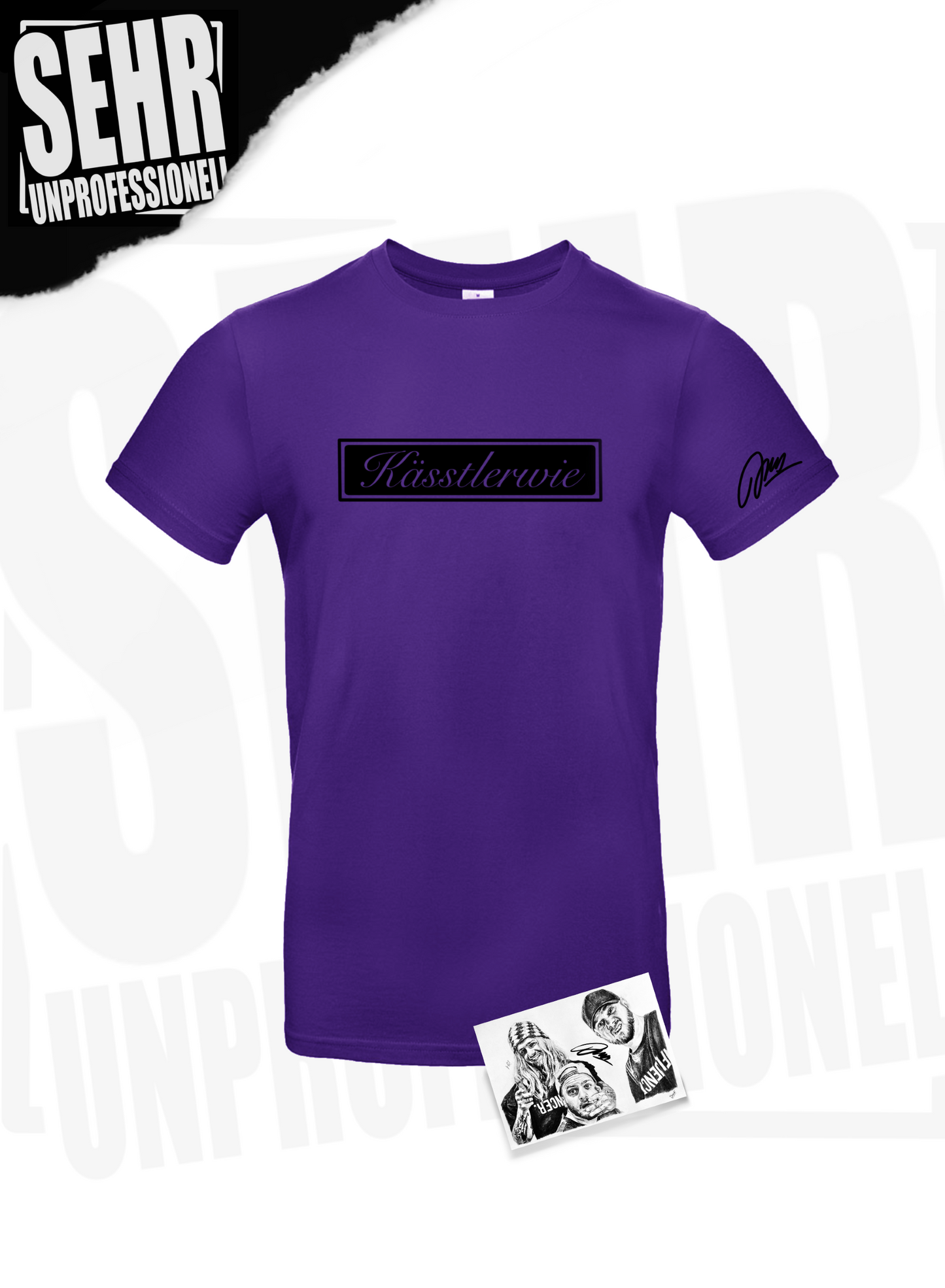 "Kässtlerwie" Regular- & Ladies-Shirt