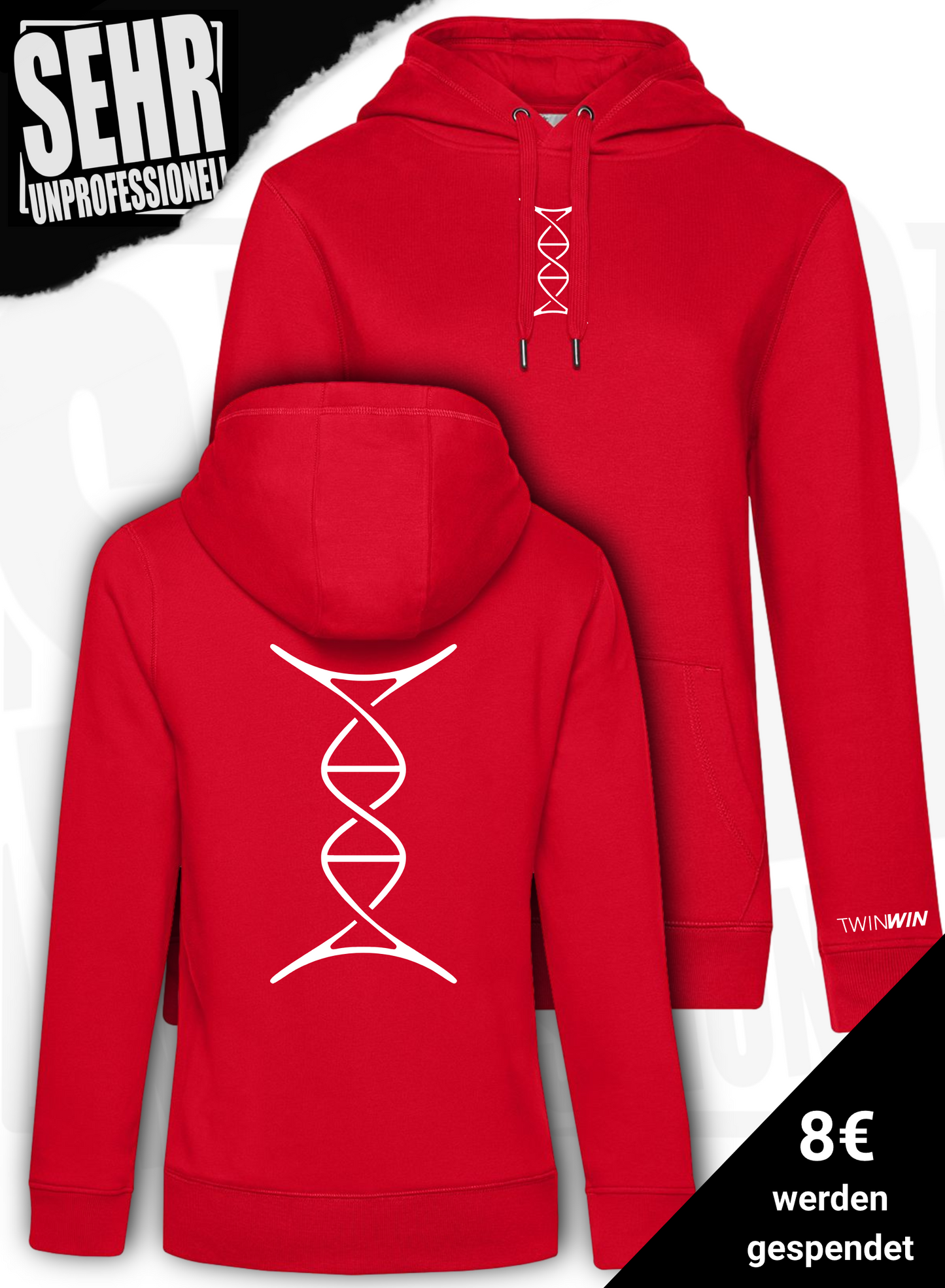 TwinWin Regular- & Ladies-Hoodie