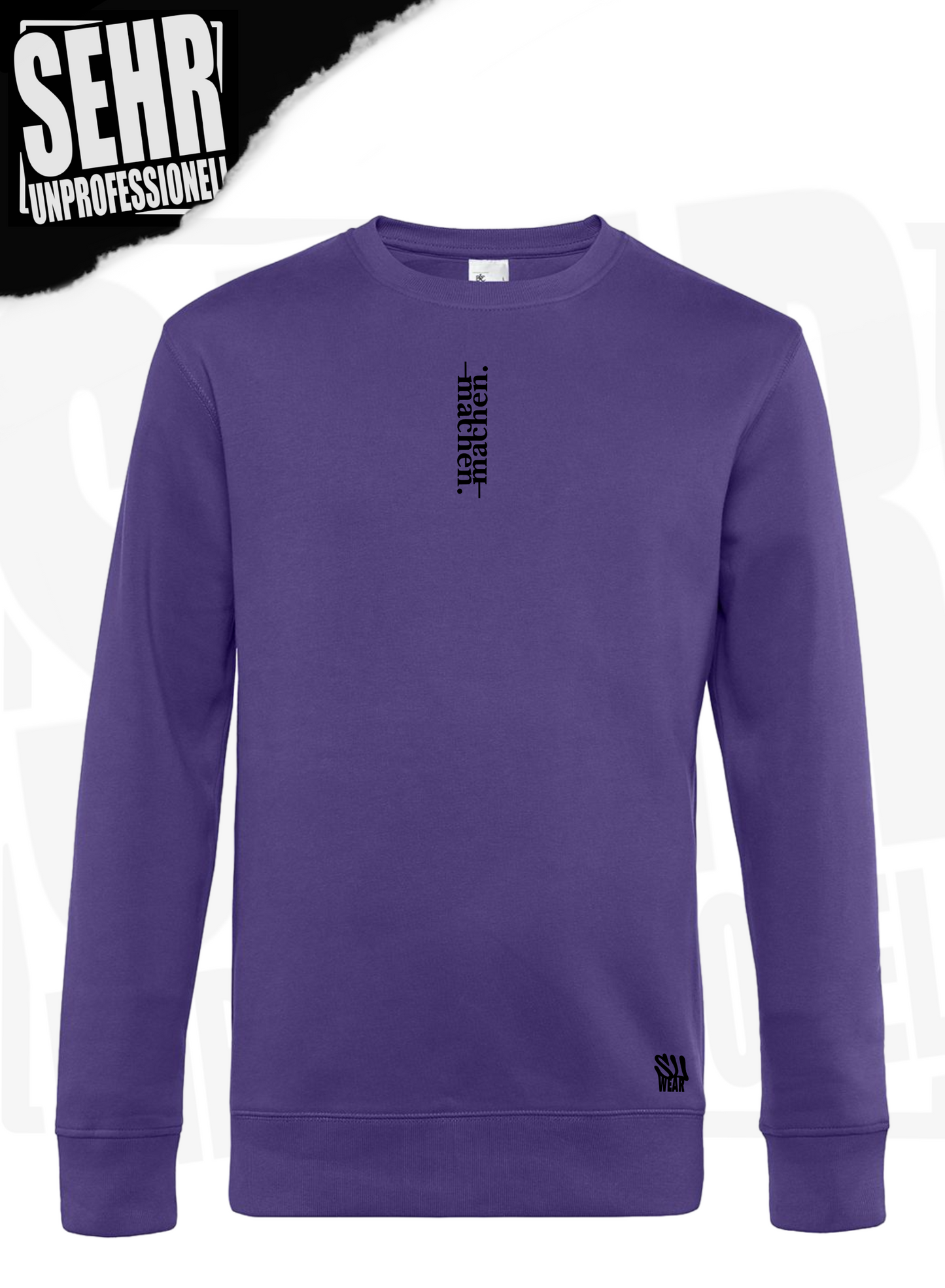 "machen." Regular-Sweater