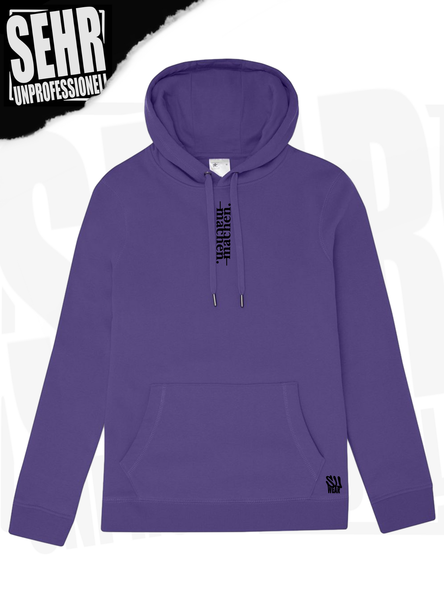 "machen." Ladies-Hoodie
