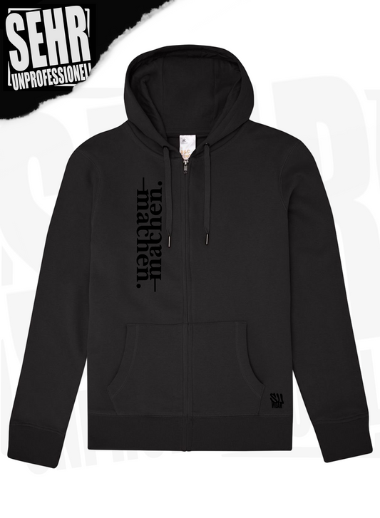 "machen." Zip-Hoodie