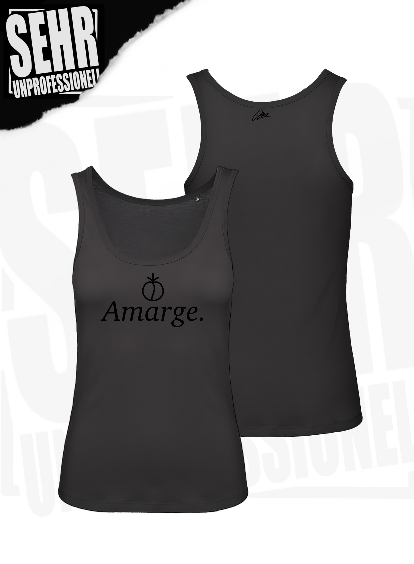 "Amarge." Man- & Ladies-Tanktop
