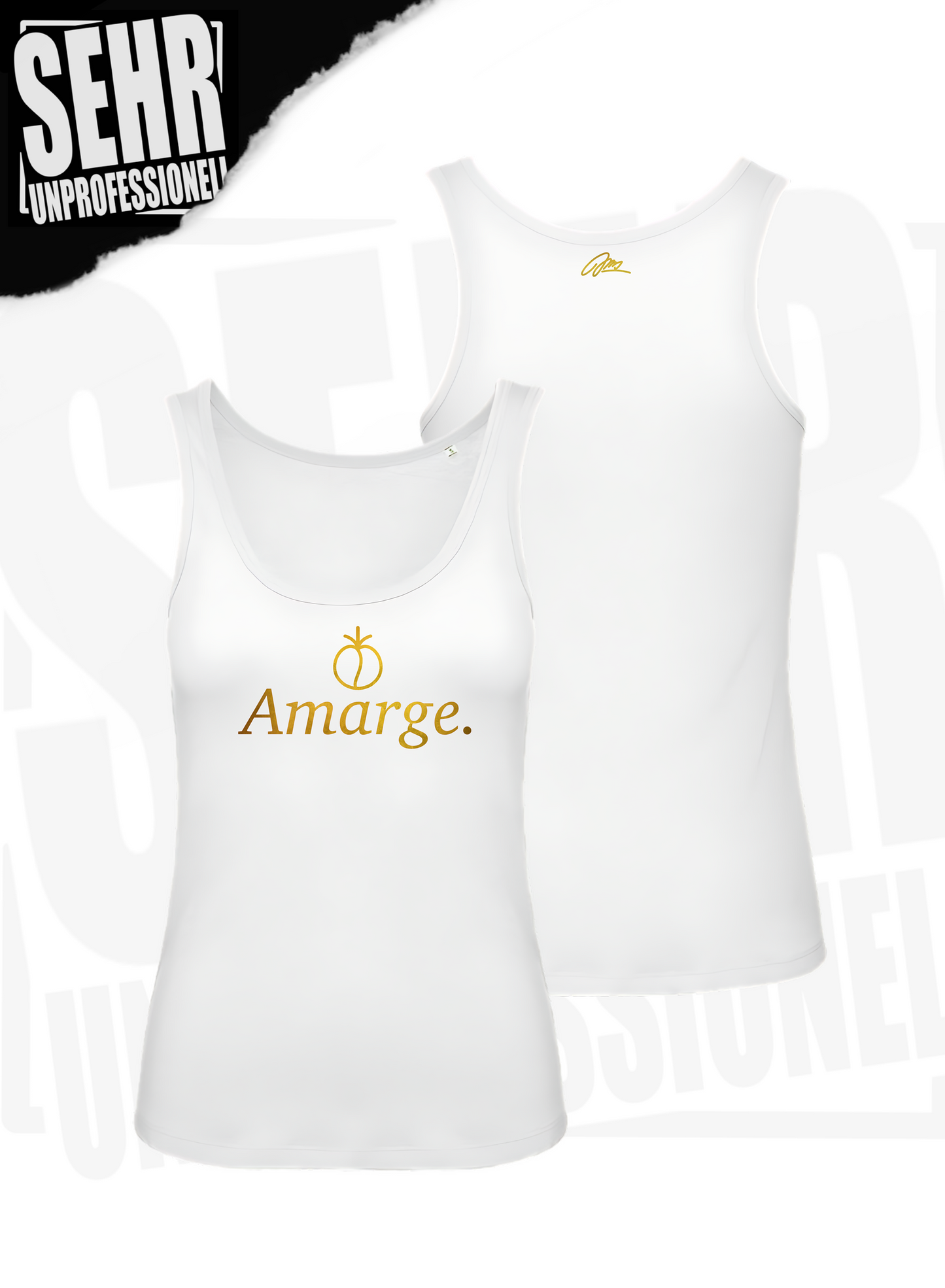 "Amarge." Man- & Ladies-Tanktop