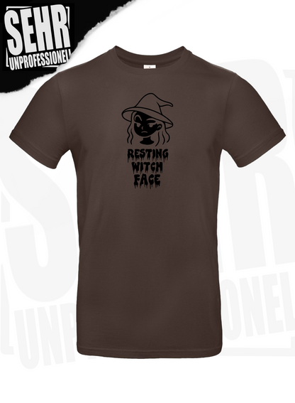 "RESTING WITCH FACE" Regular- & Ladies-Shirt