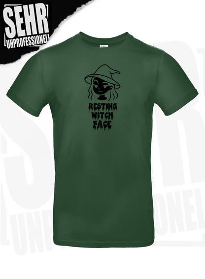 "RESTING WITCH FACE" Regular- & Ladies-Shirt