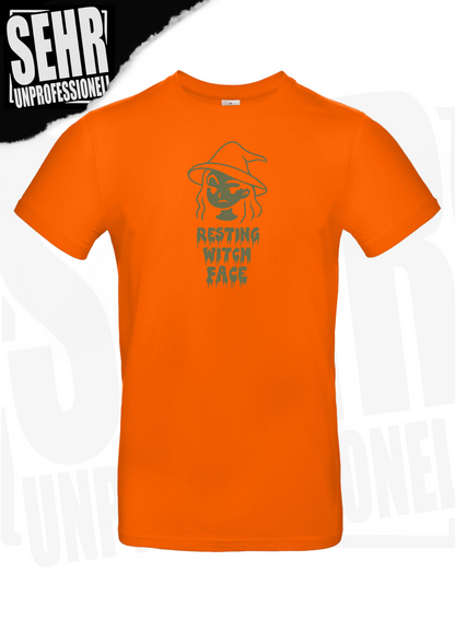 "RESTING WITCH FACE" Regular- & Ladies-Shirt
