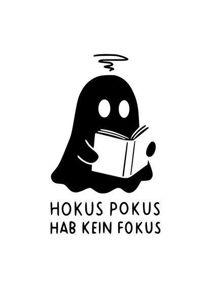 "Hokus Pokus hab kein Fokus" Regular & Ladies-Hoodie