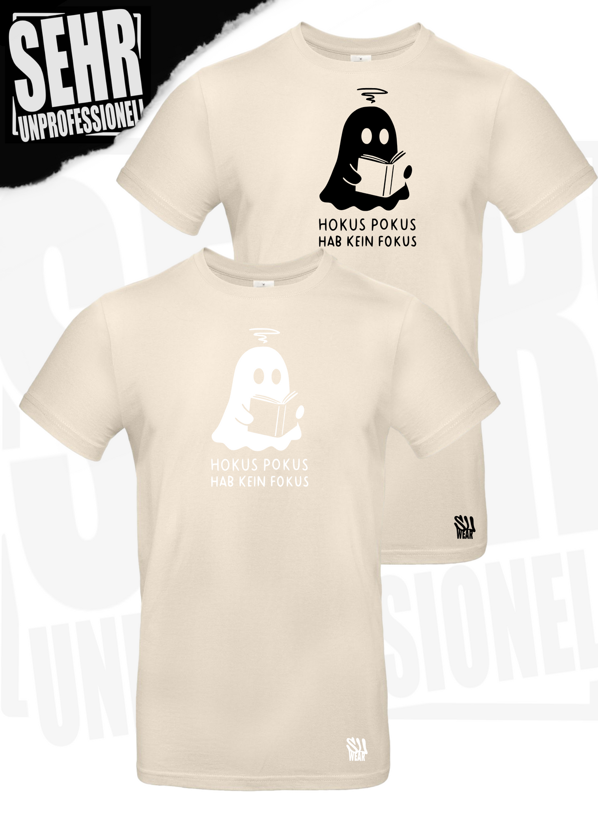"Hokus Pokus hab kein Fokus" Regular & Ladies-Shirt