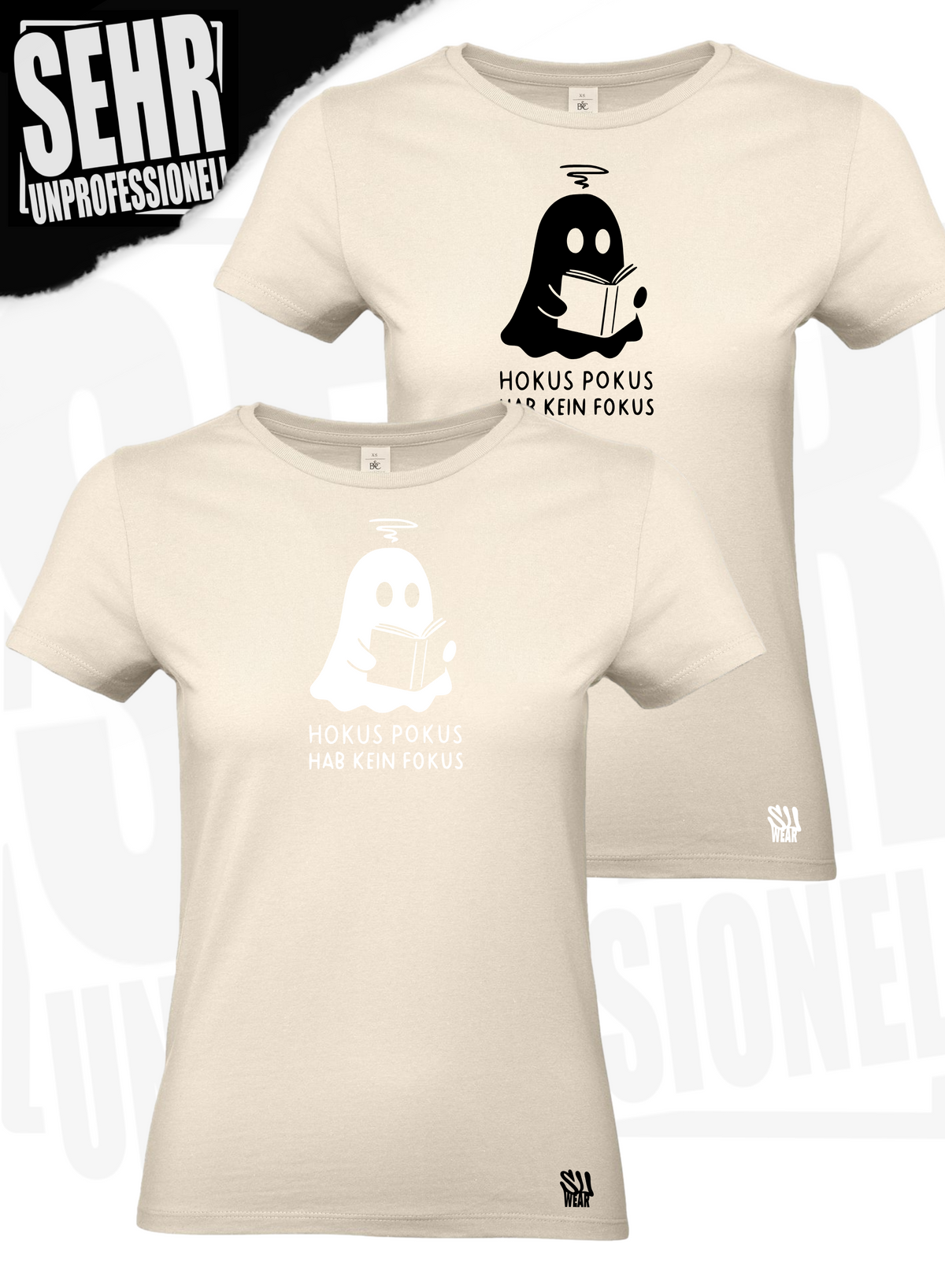 "Hokus Pokus hab kein Fokus" Regular & Ladies-Shirt