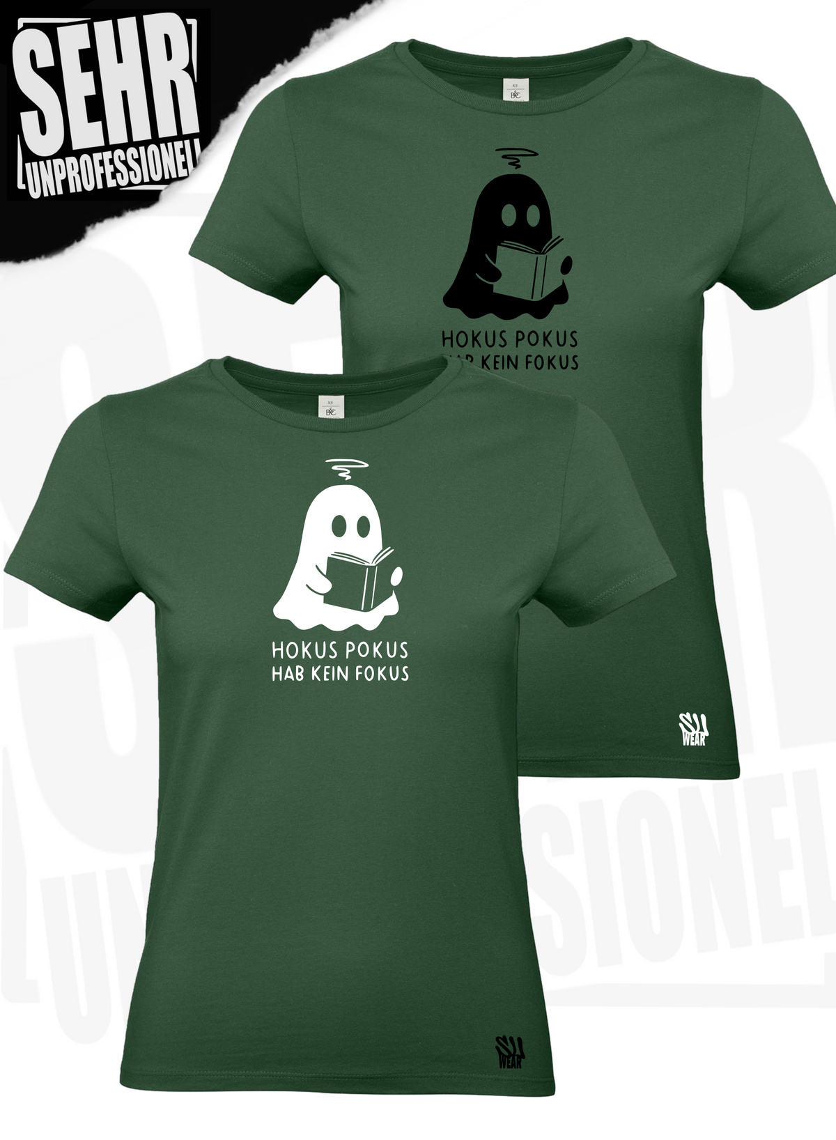 "Hokus Pokus hab kein Fokus" Regular & Ladies-Shirt