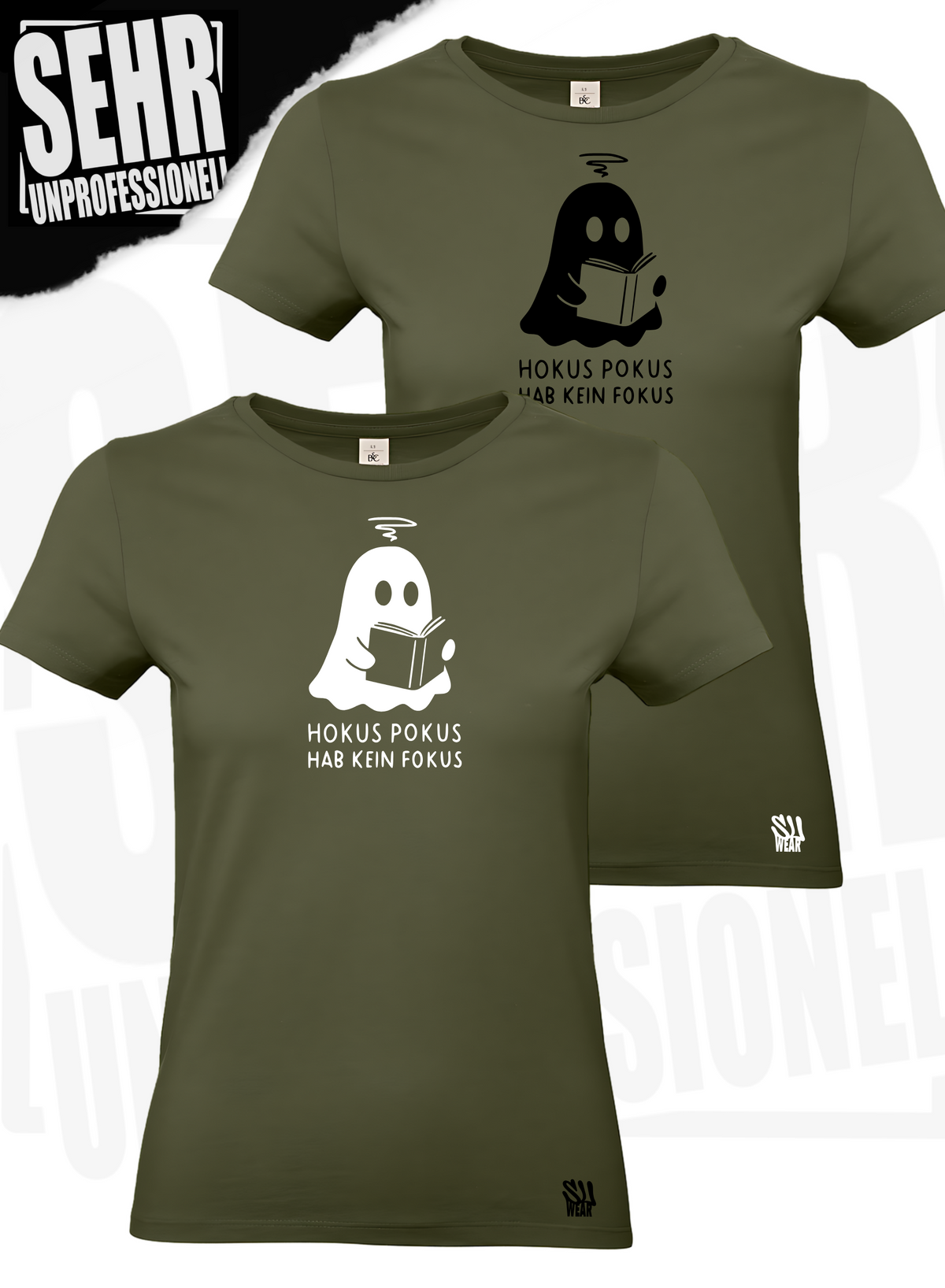 "Hokus Pokus hab kein Fokus" Regular & Ladies-Shirt