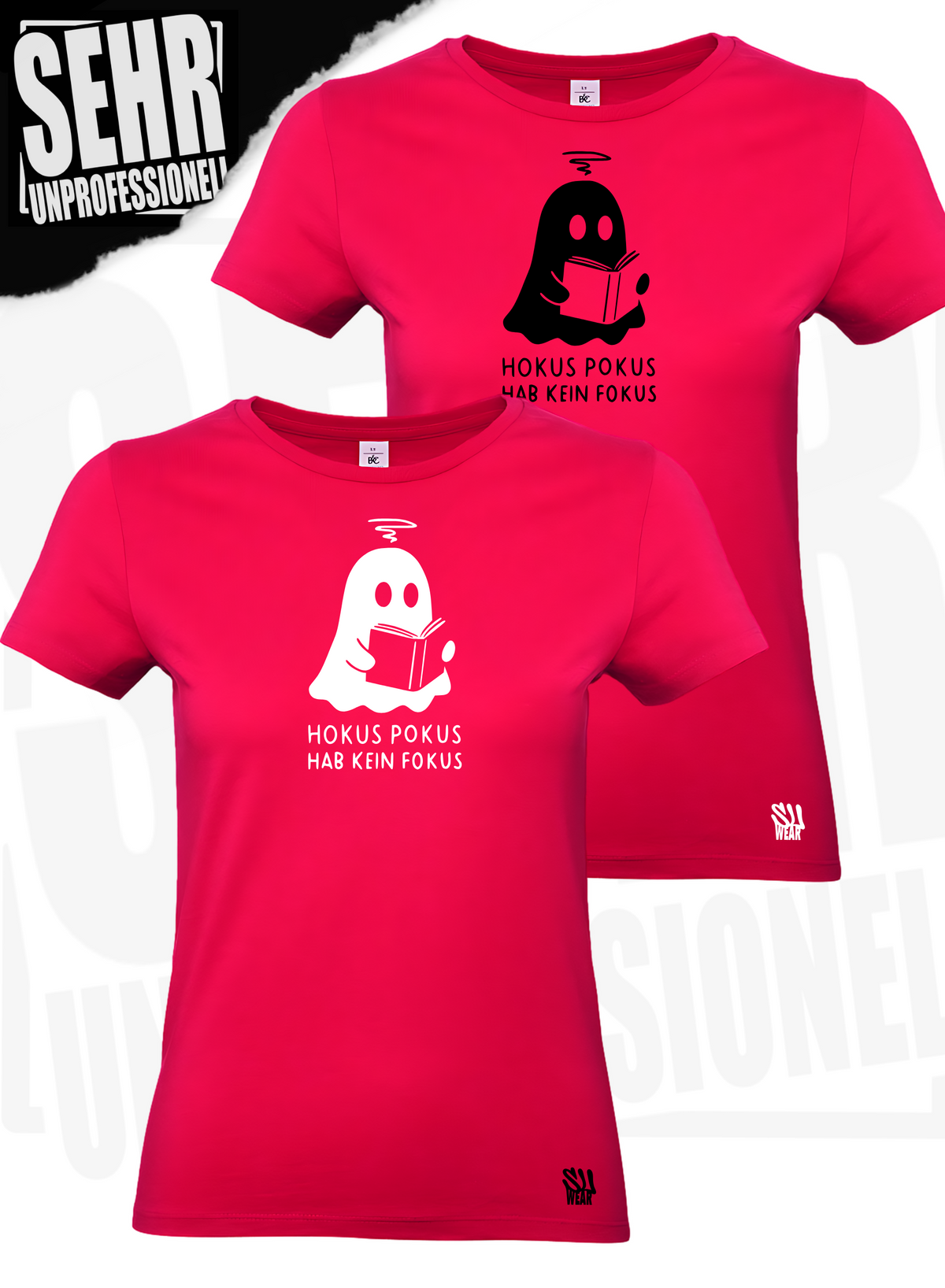"Hokus Pokus hab kein Fokus" Regular & Ladies-Shirt