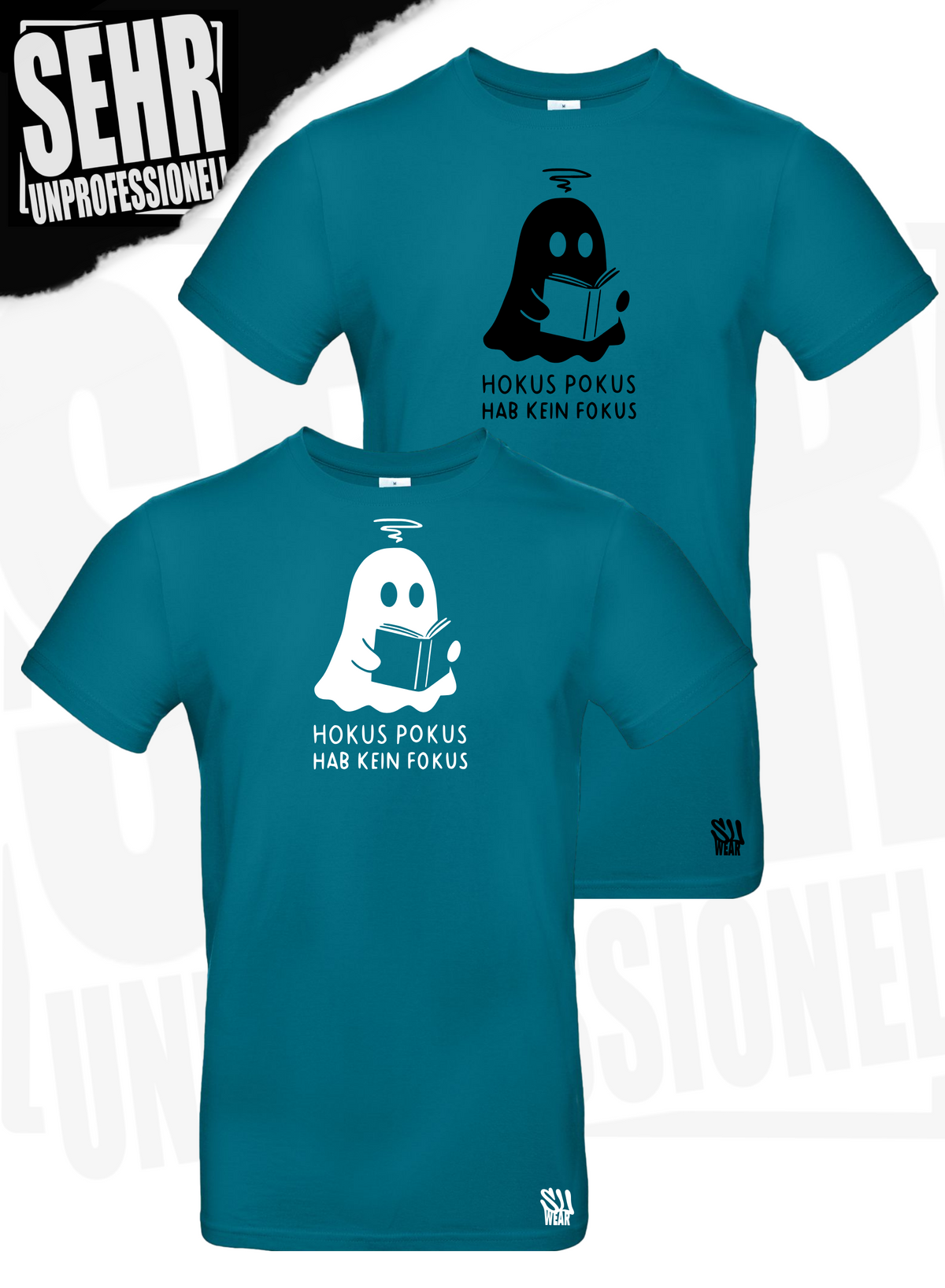 "Hokus Pokus hab kein Fokus" Regular & Ladies-Shirt