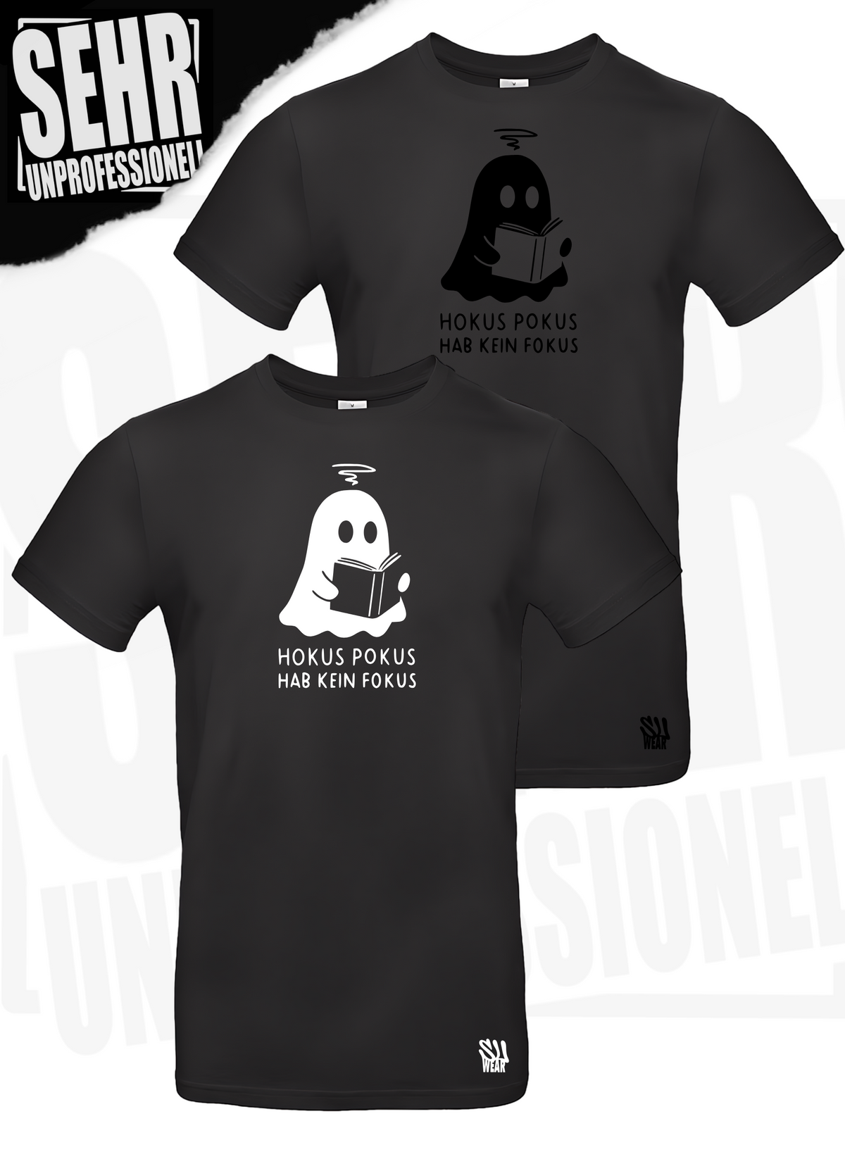 "Hokus Pokus hab kein Fokus" Regular & Ladies-Shirt