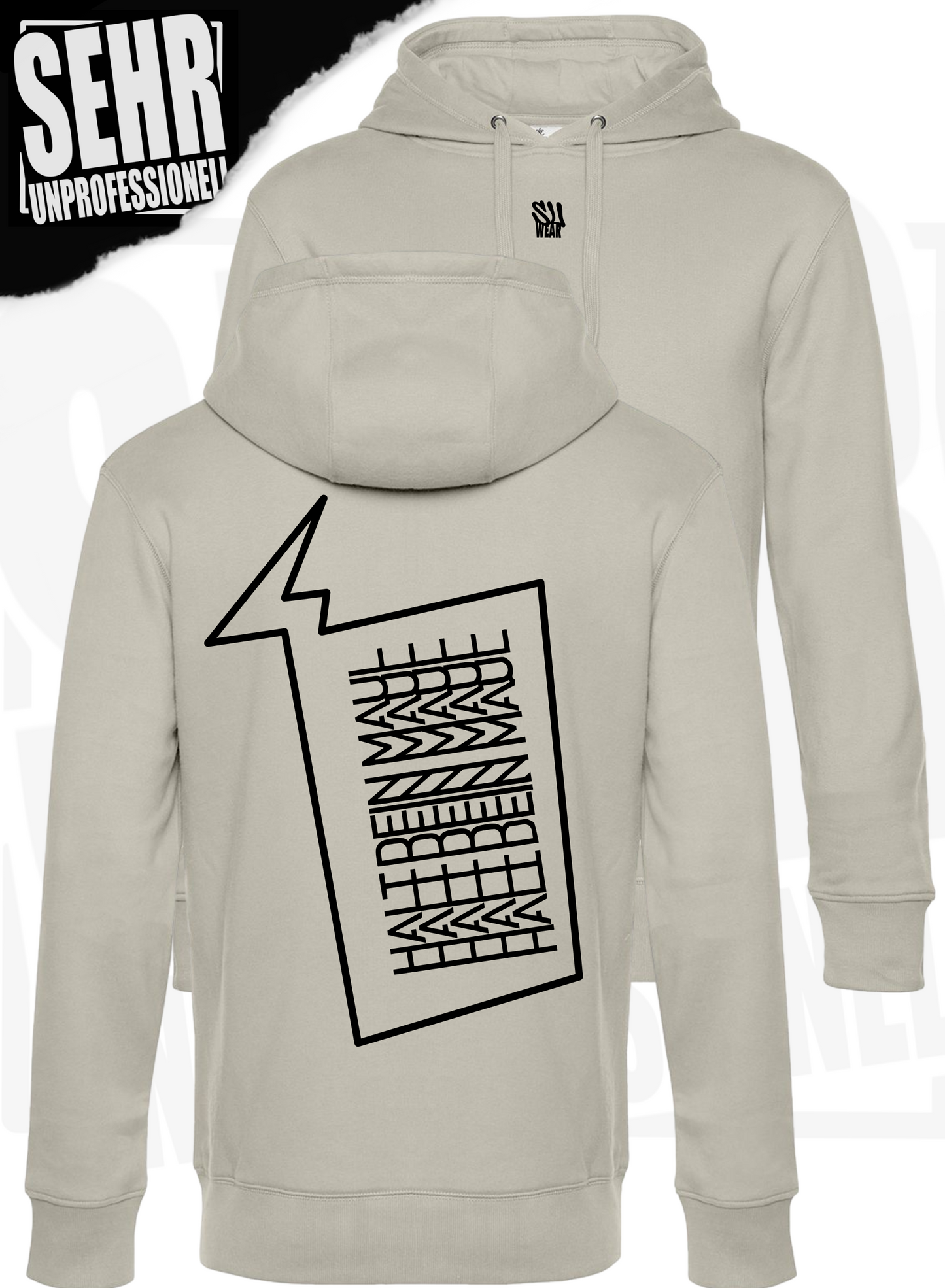 "Halt dein Maul" Regular-Hoodie