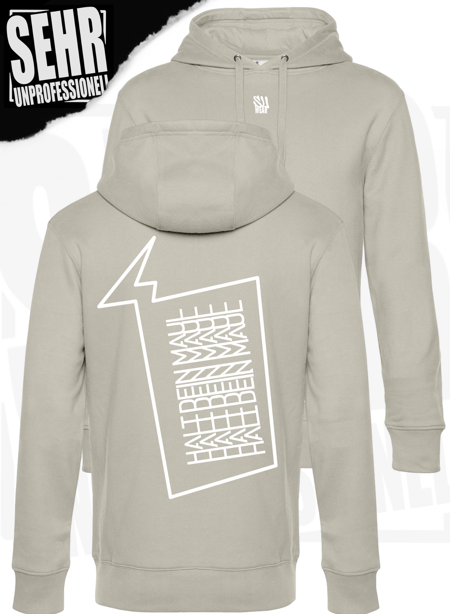 "Halt dein Maul" Regular-Hoodie