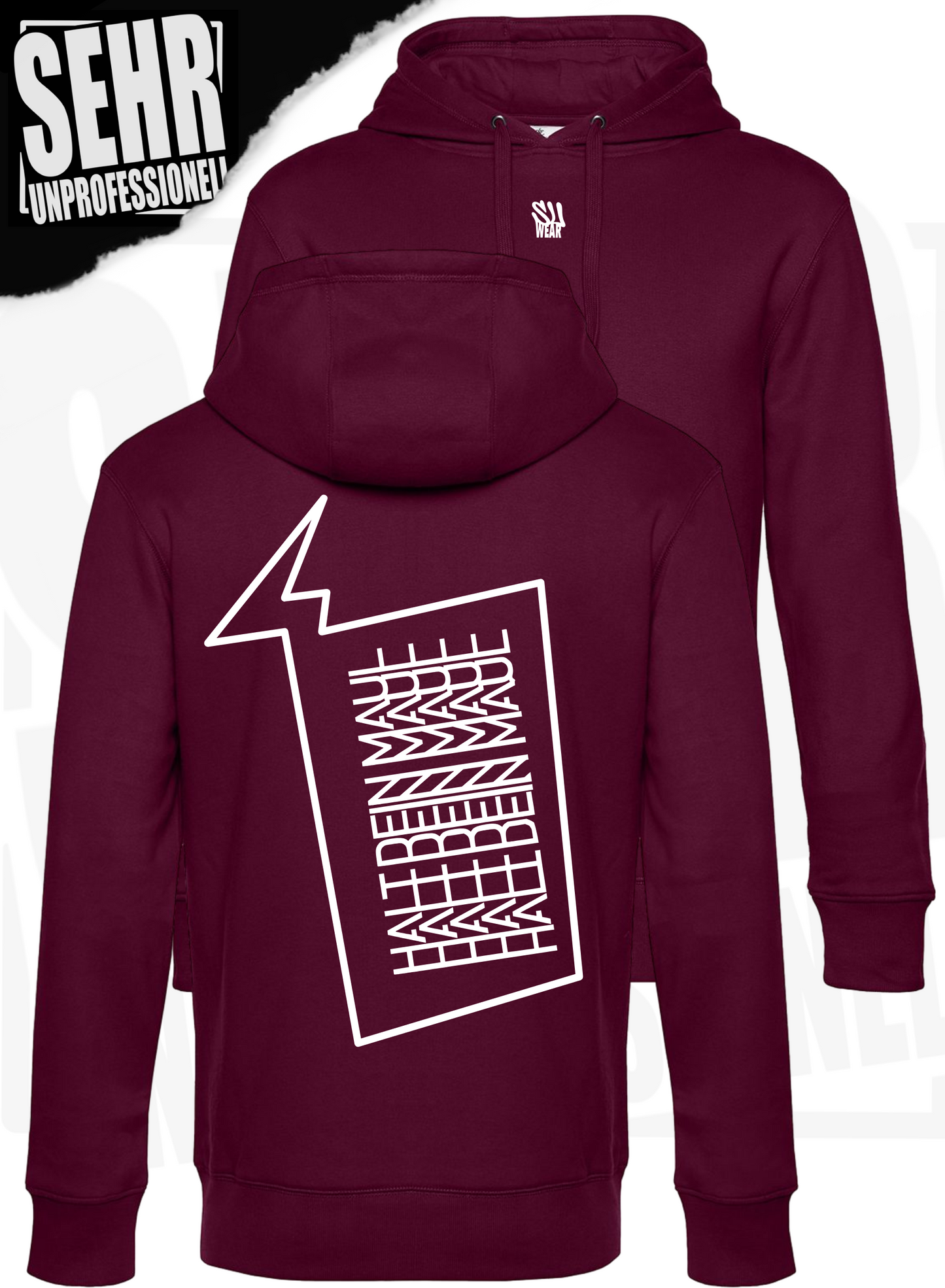 "Halt dein Maul" Regular-Hoodie