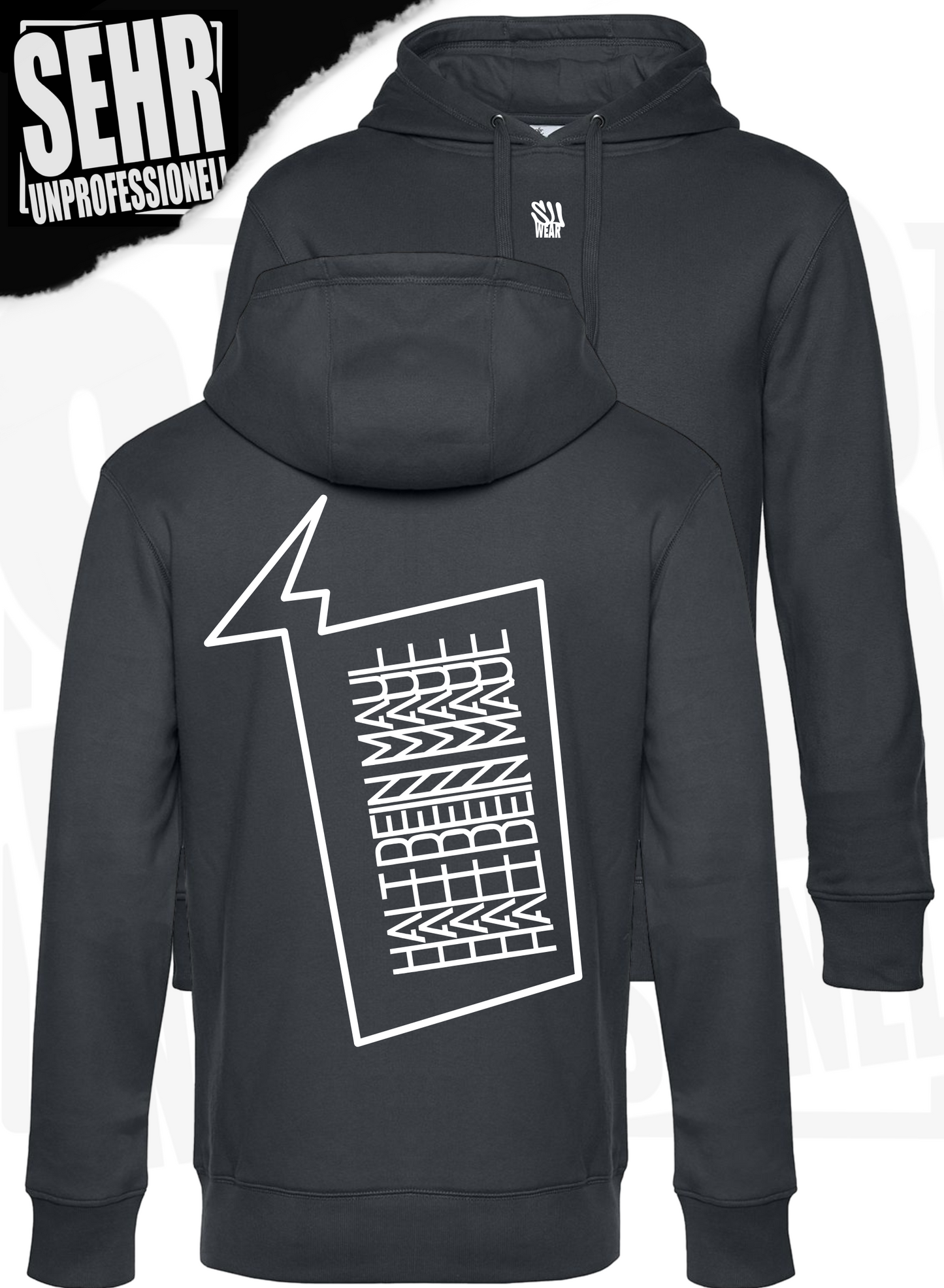 "Halt dein Maul" Regular-Hoodie