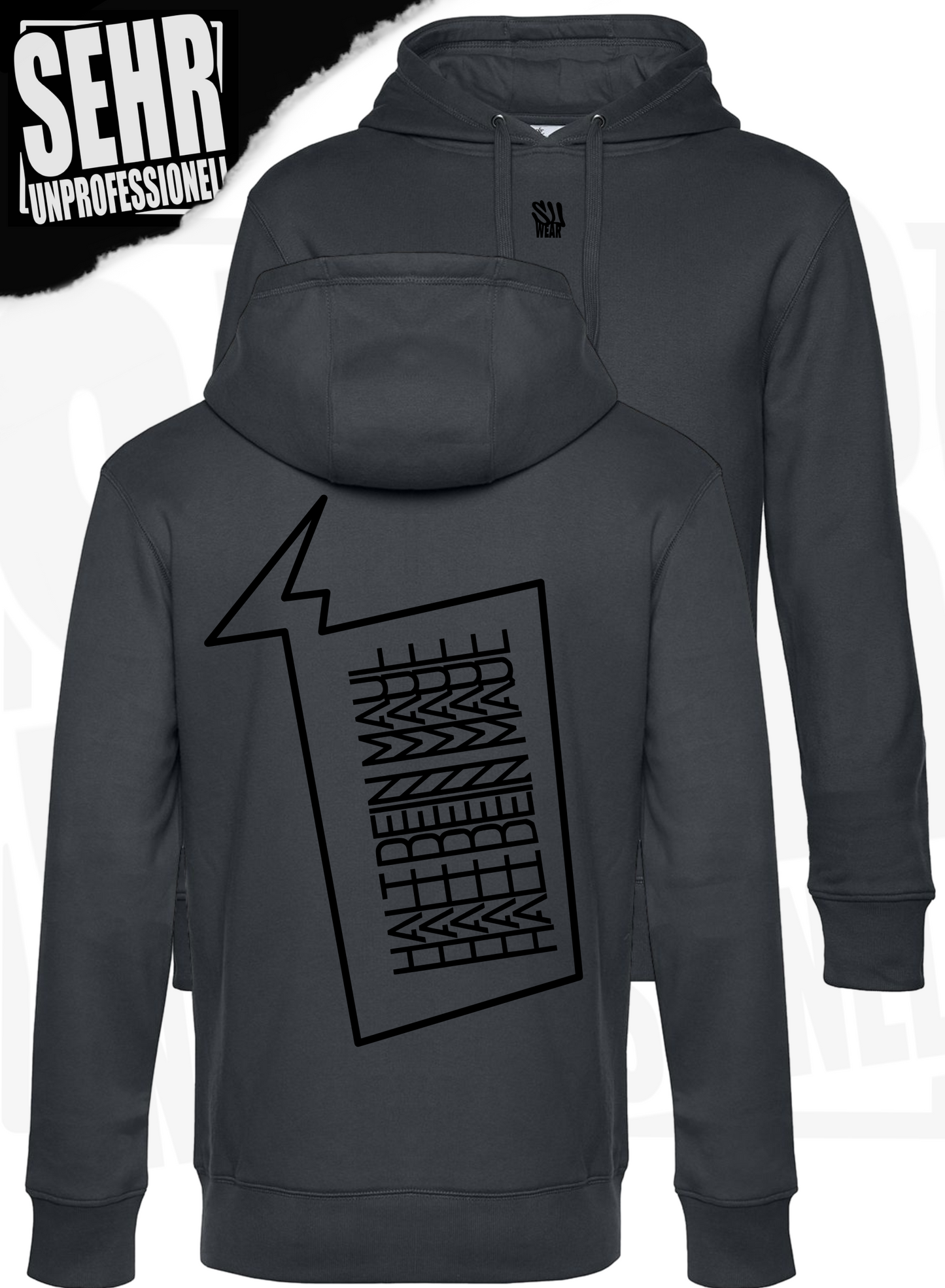 "Halt dein Maul" Regular-Hoodie