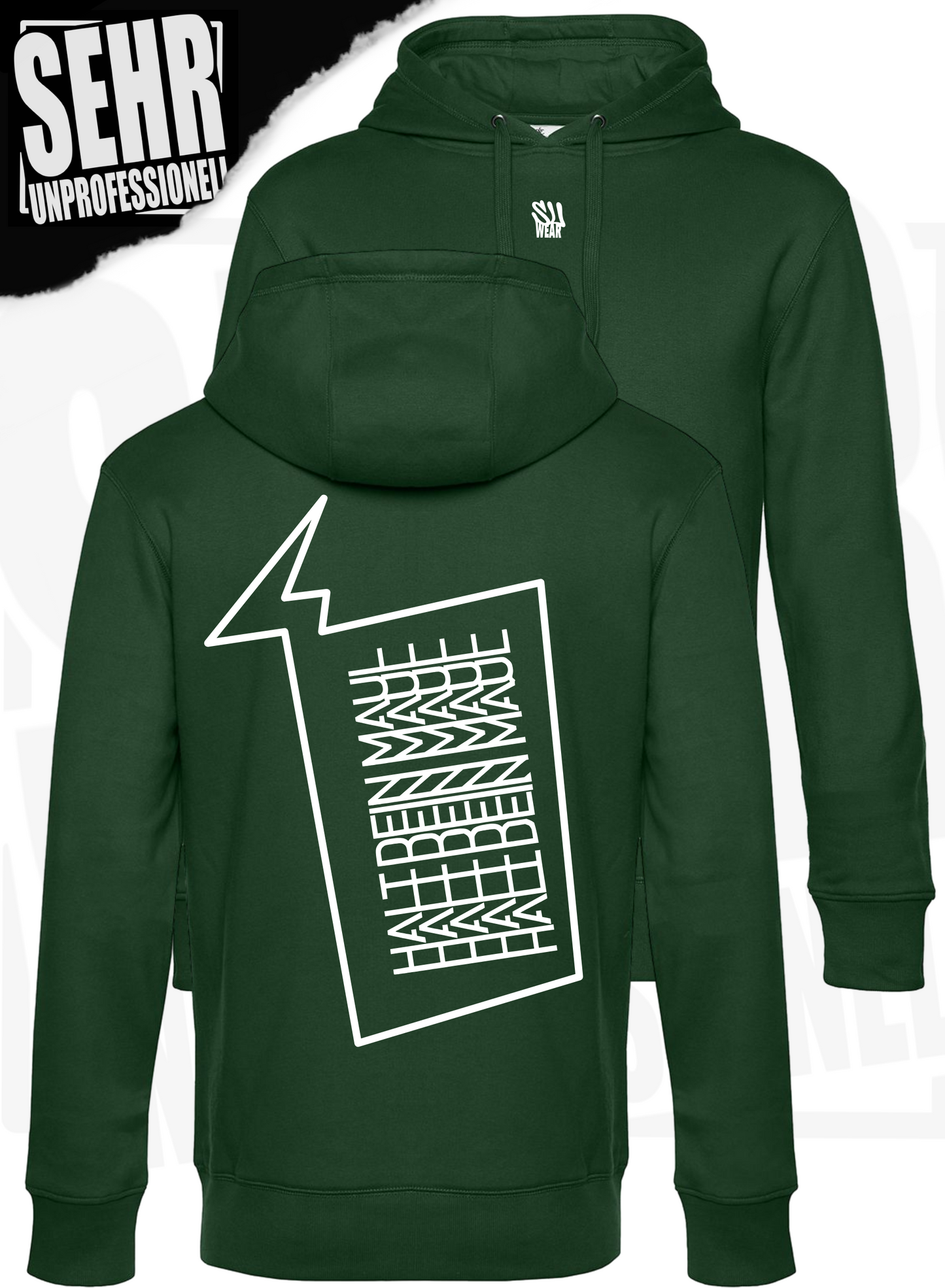 "Halt dein Maul" Regular-Hoodie