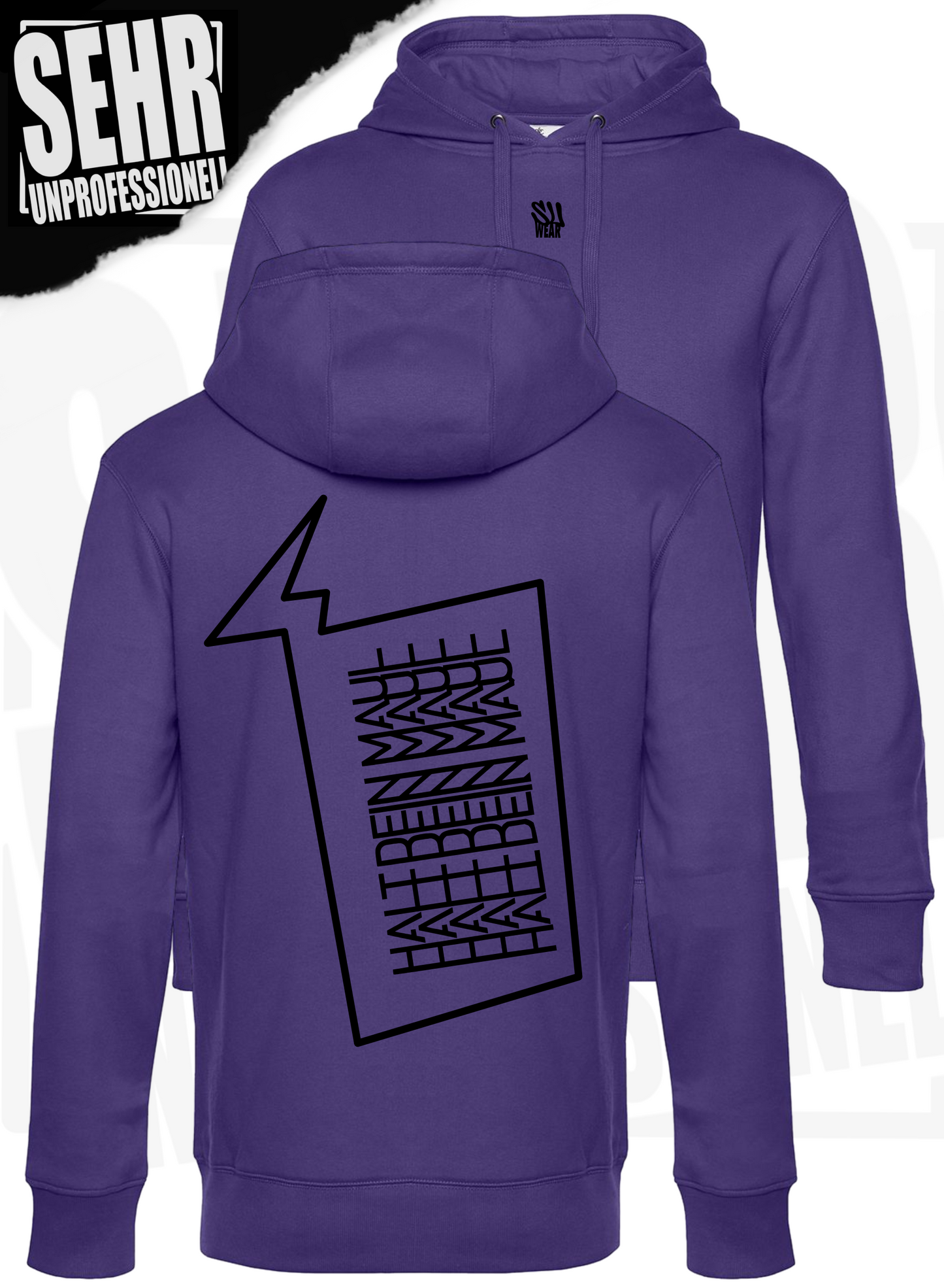 "Halt dein Maul" Regular-Hoodie