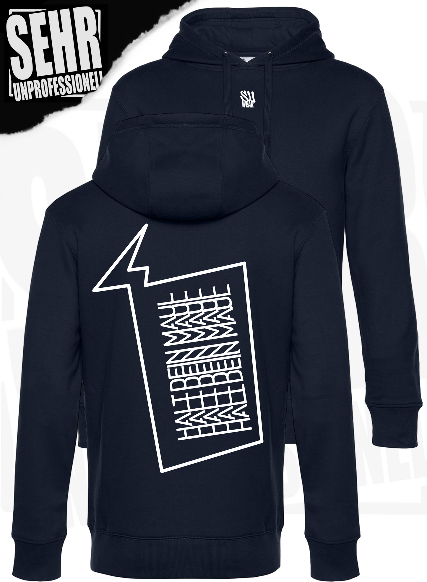 "Halt dein Maul" Regular-Hoodie