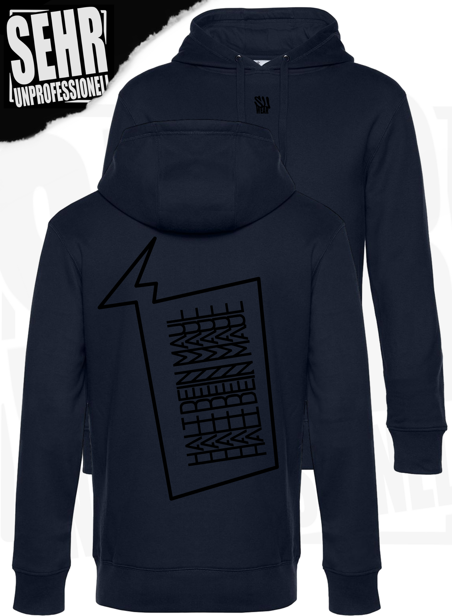 "Halt dein Maul" Regular-Hoodie