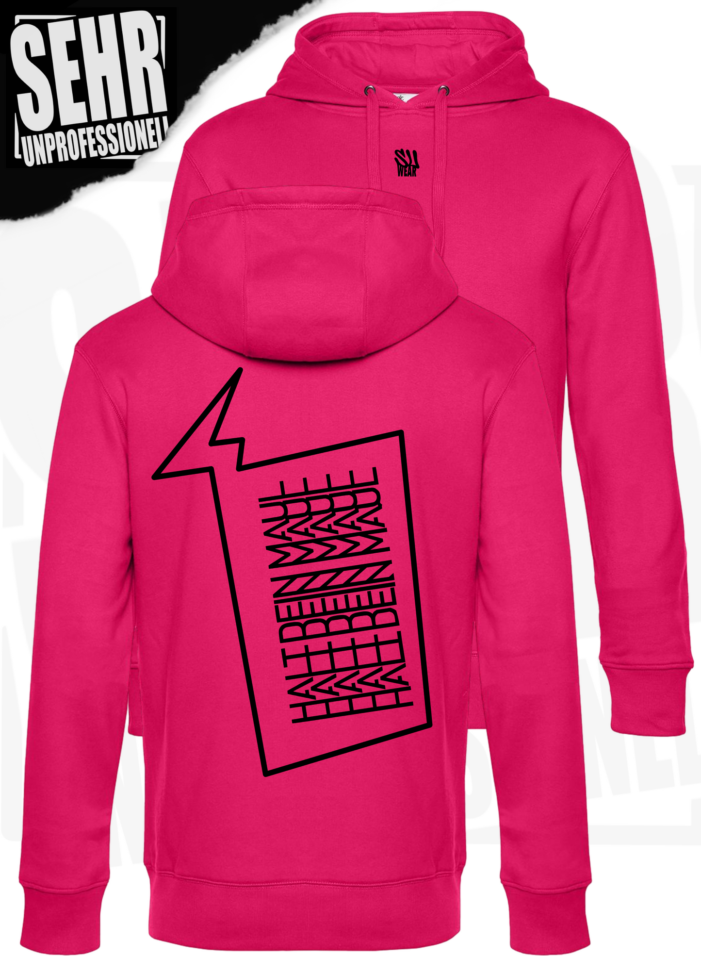 "Halt dein Maul" Regular-Hoodie