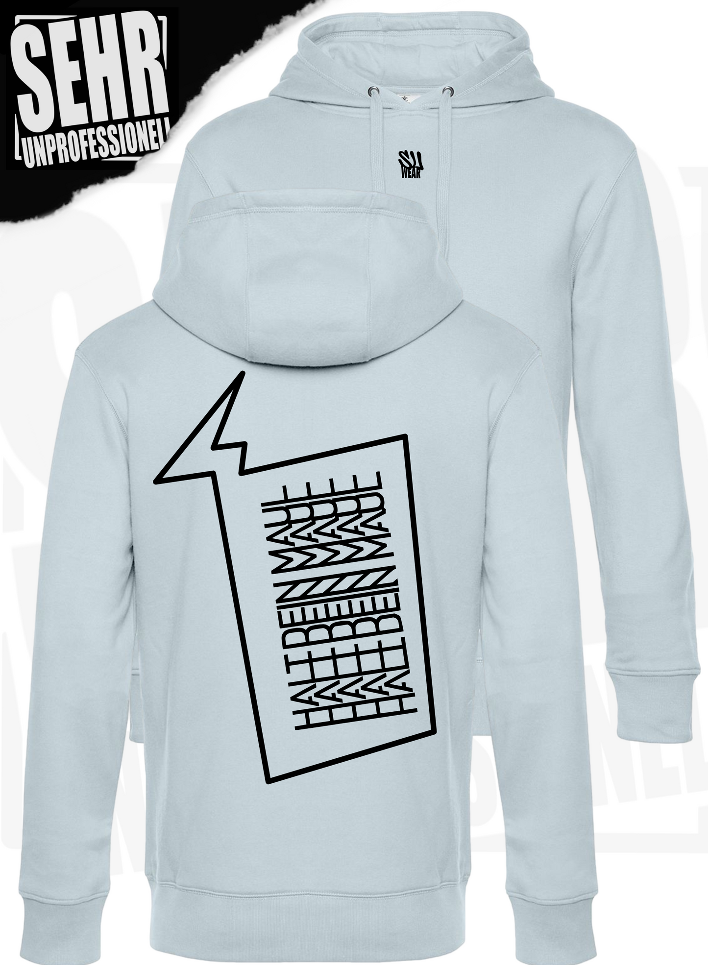 "Halt dein Maul" Regular-Hoodie