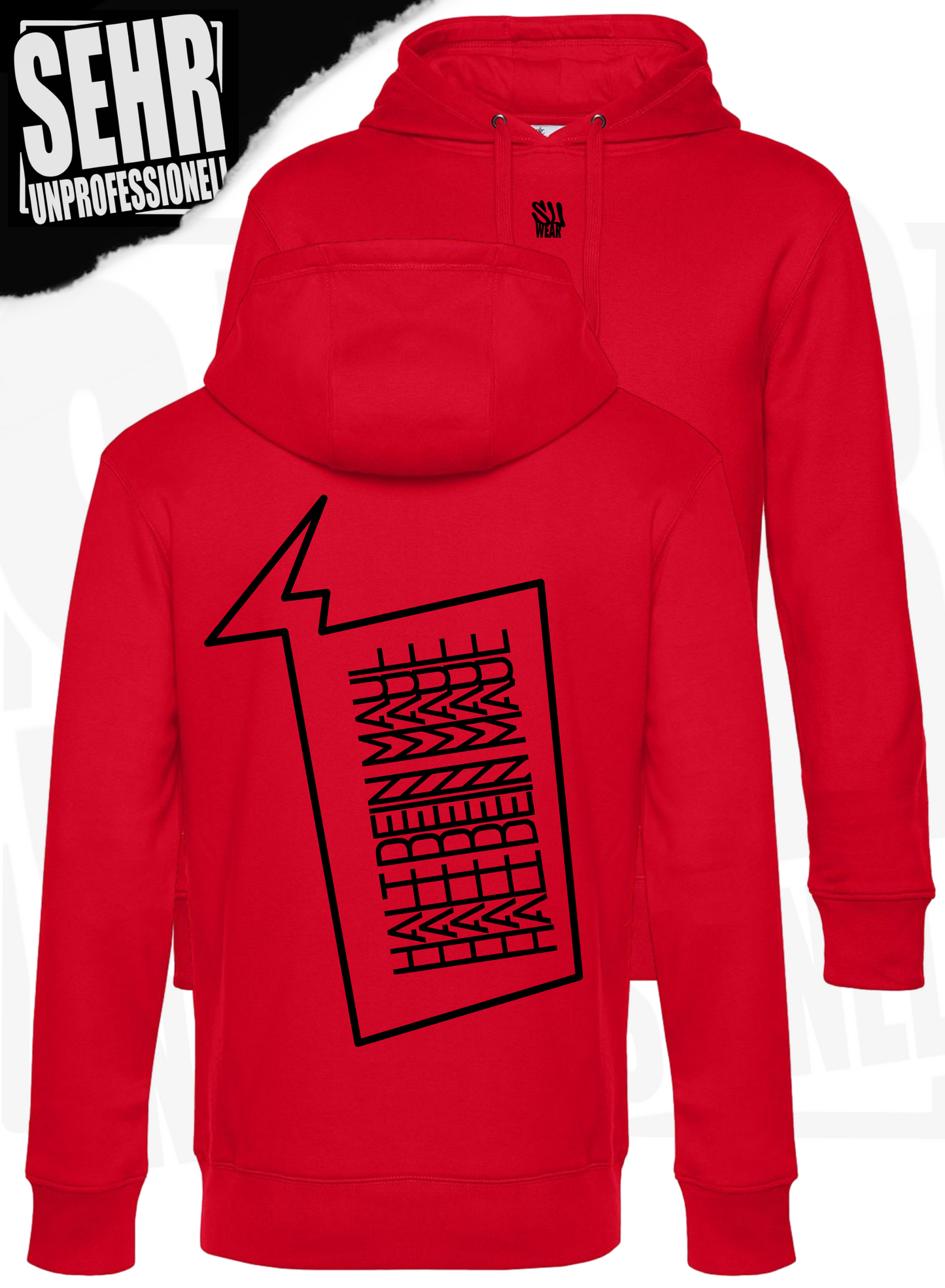 "Halt dein Maul" Regular-Hoodie