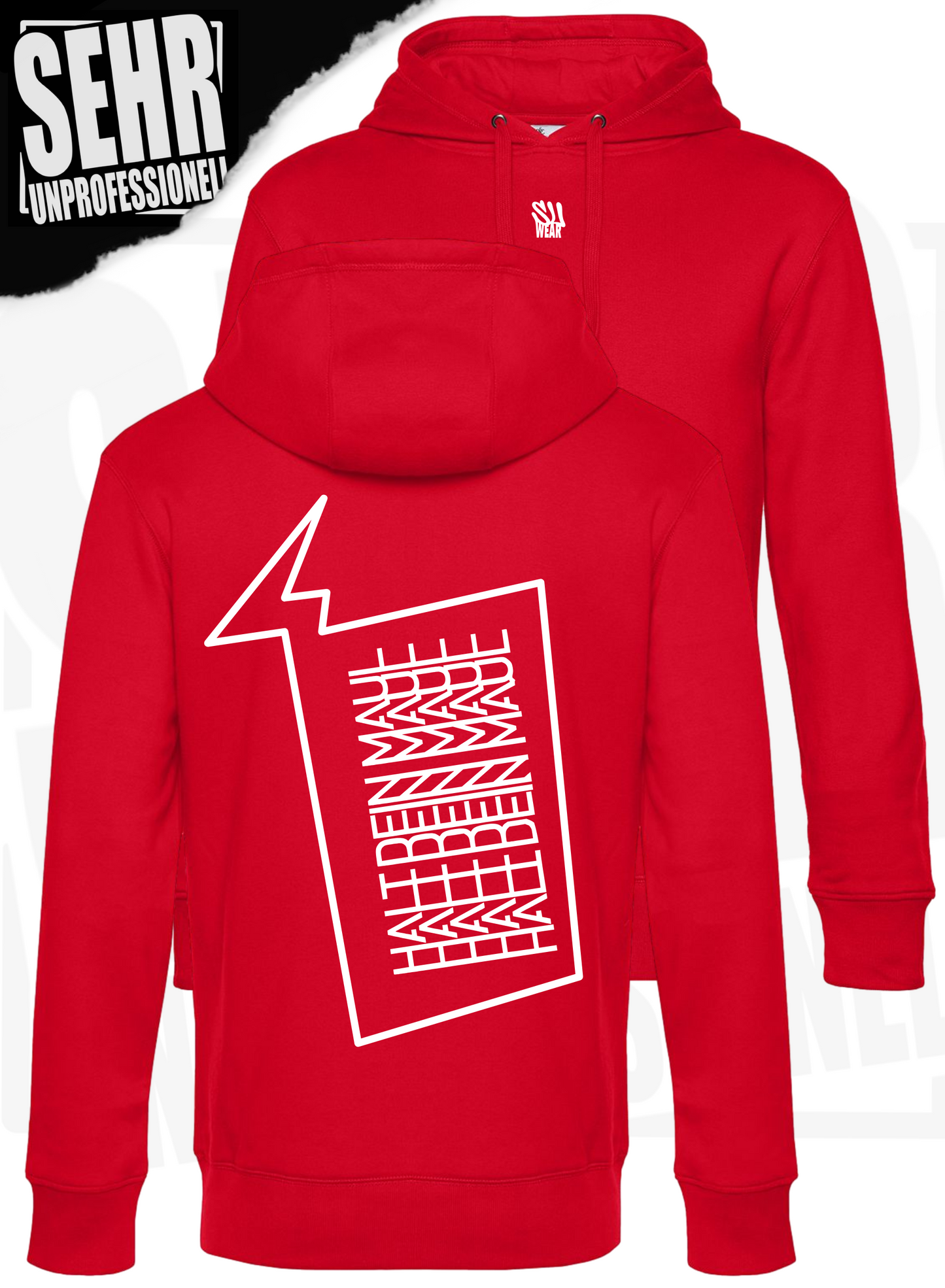 "Halt dein Maul" Regular-Hoodie