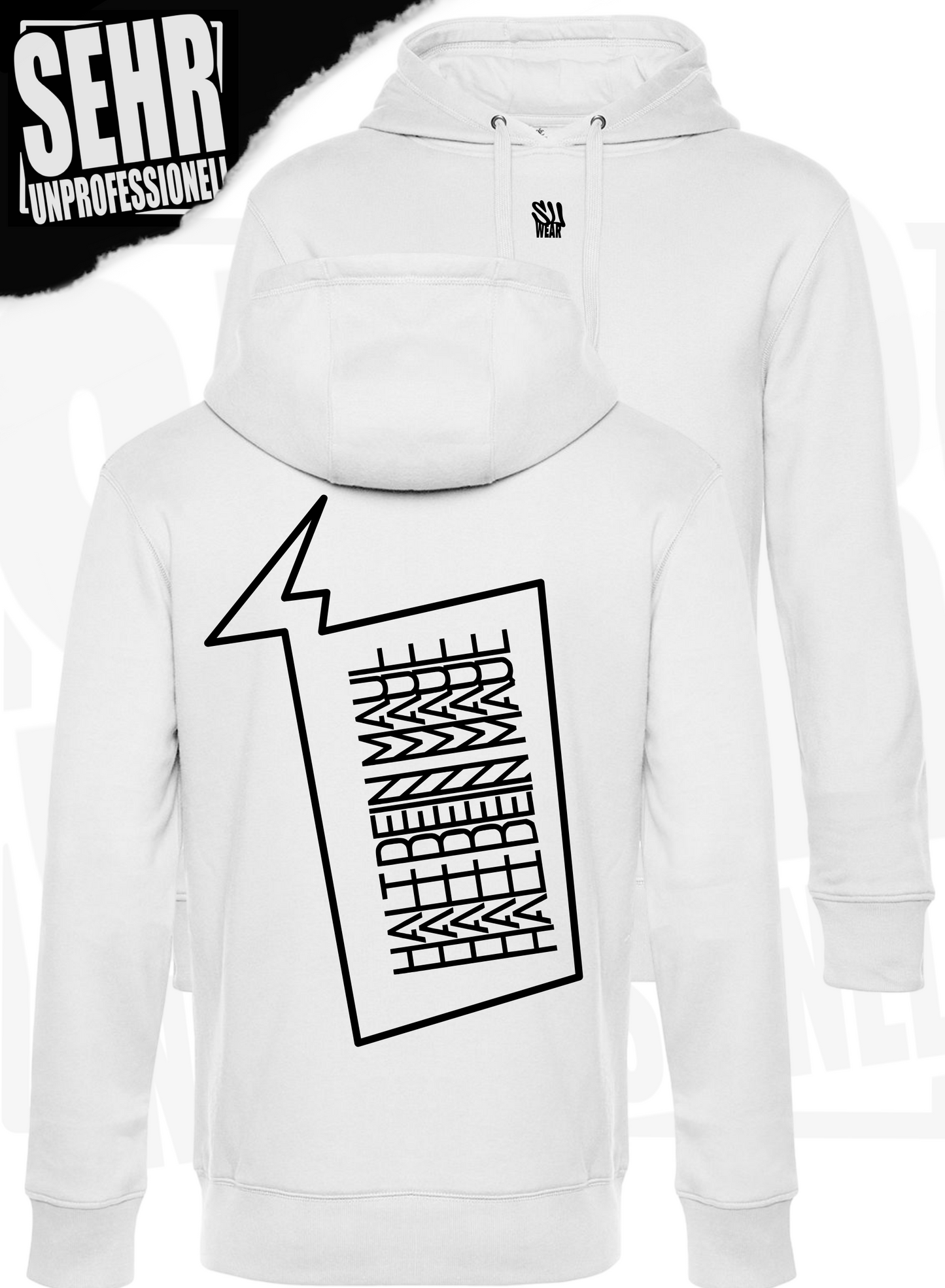 "Halt dein Maul" Regular-Hoodie