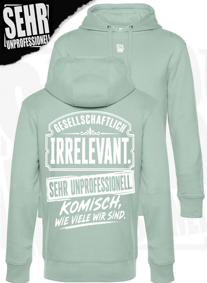 "Komisch wie viele wir sind." Regular-Hoodie