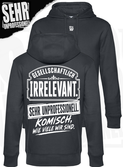 "Komisch wie viele wir sind." Regular-Hoodie