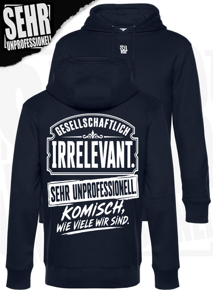 "Komisch wie viele wir sind." Regular-Hoodie