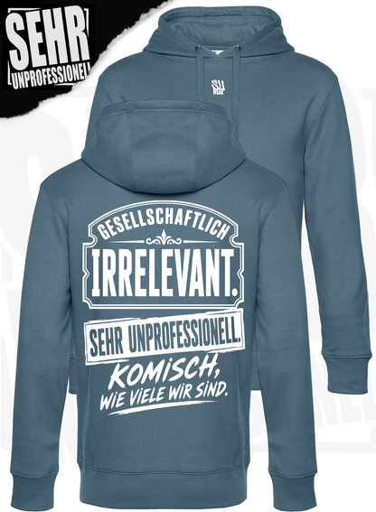 "Komisch wie viele wir sind." Regular-Hoodie