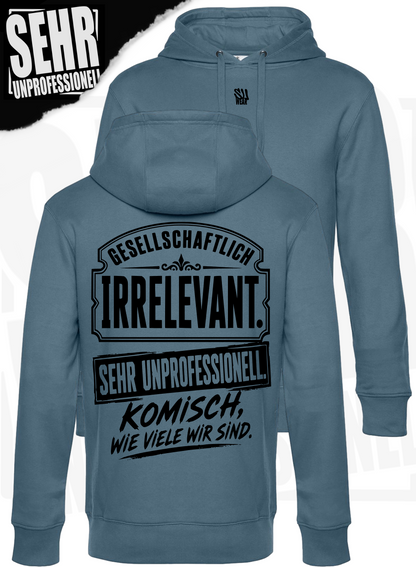 "Komisch wie viele wir sind." Regular-Hoodie