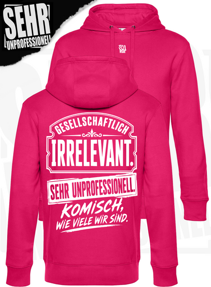 "Komisch wie viele wir sind." Regular-Hoodie