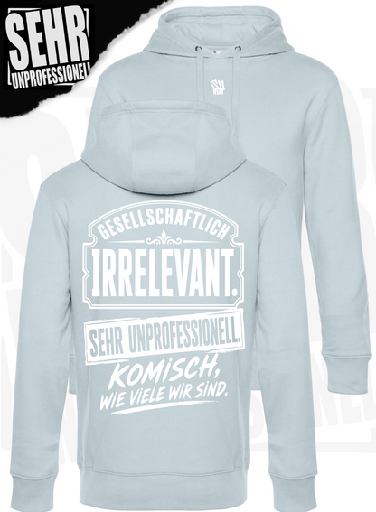 "Komisch wie viele wir sind." Regular-Hoodie