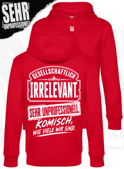 "Komisch wie viele wir sind." Regular-Hoodie