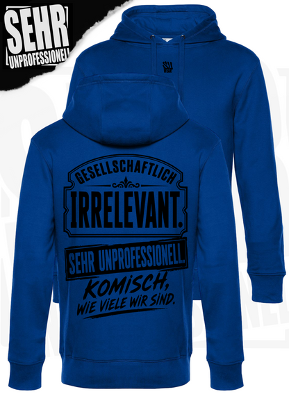 "Komisch wie viele wir sind." Regular-Hoodie