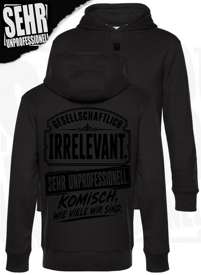 "Komisch wie viele wir sind." Regular-Hoodie