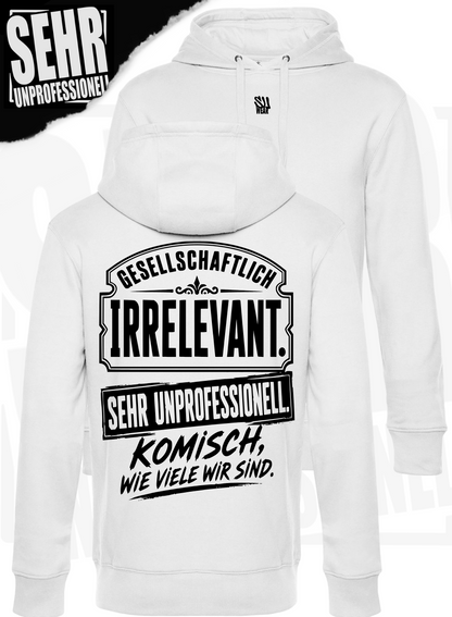 "Komisch wie viele wir sind." Regular-Hoodie