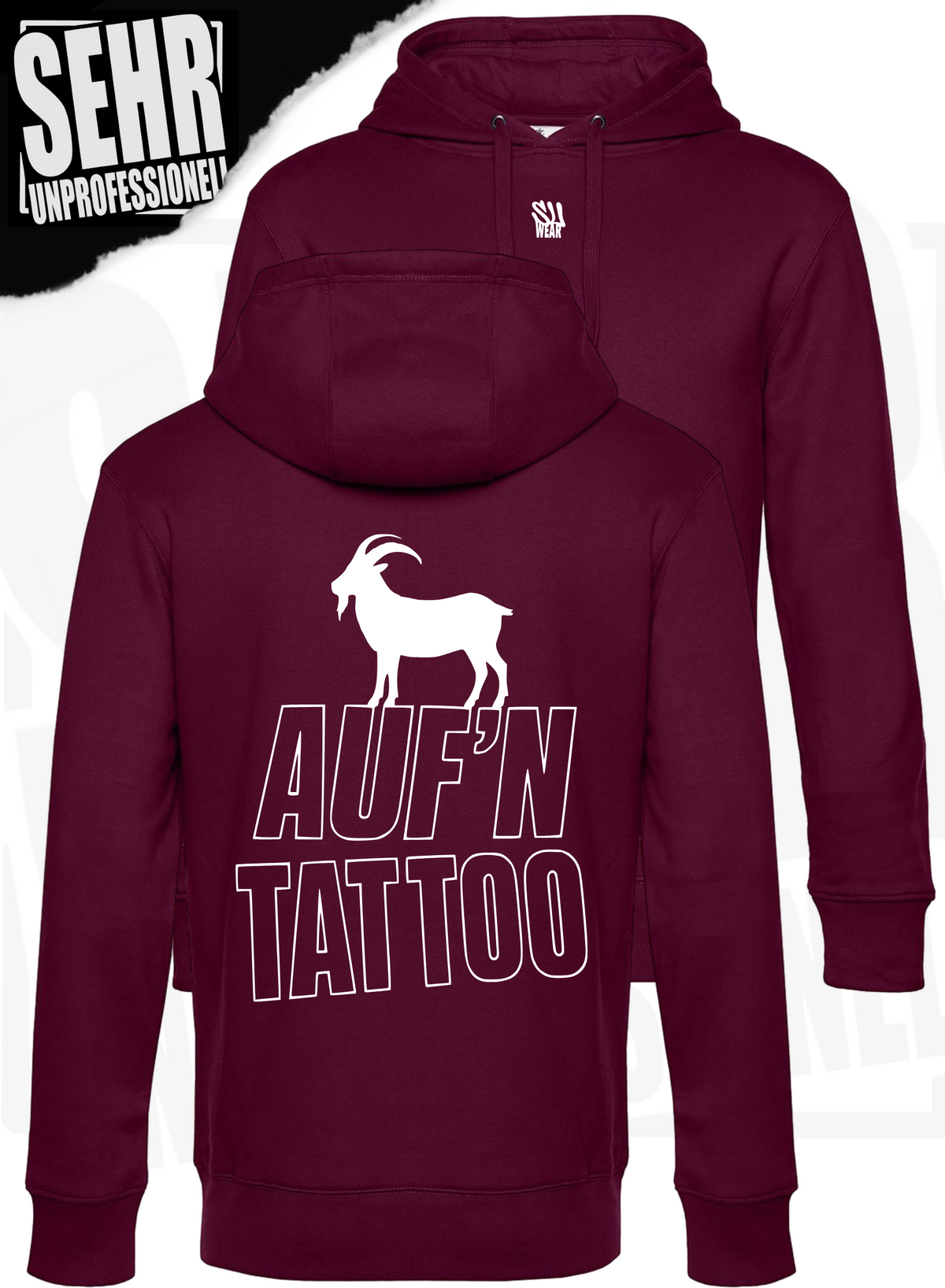 "🐐 auf´n Tattoo" Regular-Hoodie