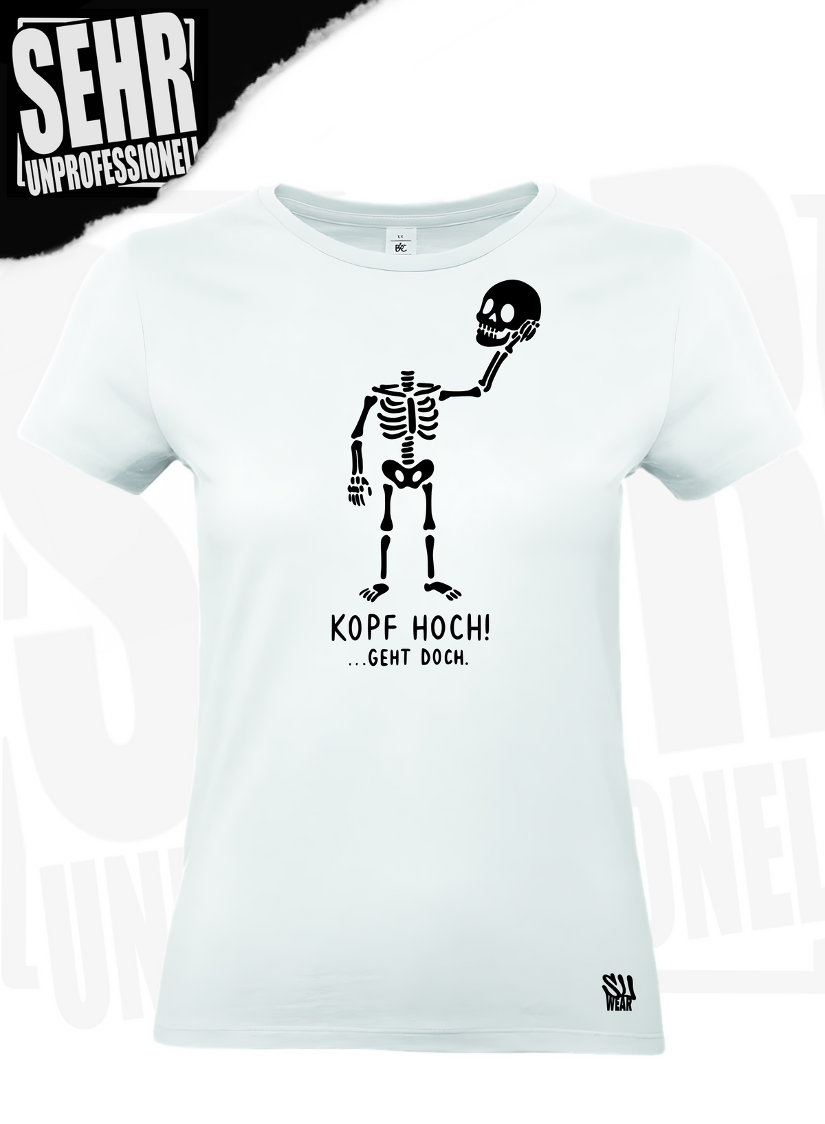 "Kopf hoch!" Regular & Ladies-Shirt